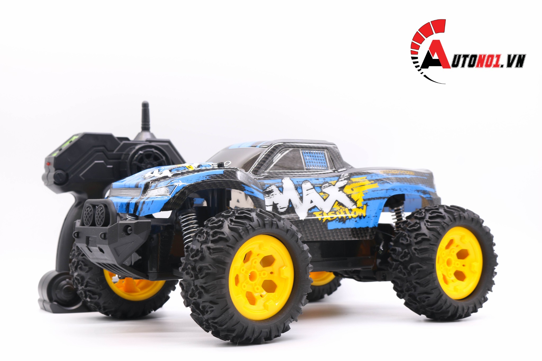 MÔ HÌNH XE ĐIỀU KHIỂN Ô TÔ OFF ROAD MAX EXTREME POWER BLUE 1:12