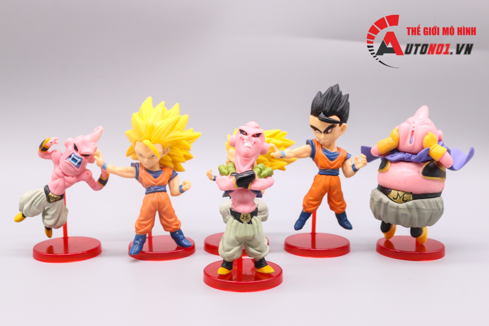 MÔ HÌNH NHÂN VẬT DRAGON BALL SET 6 CON 9CM