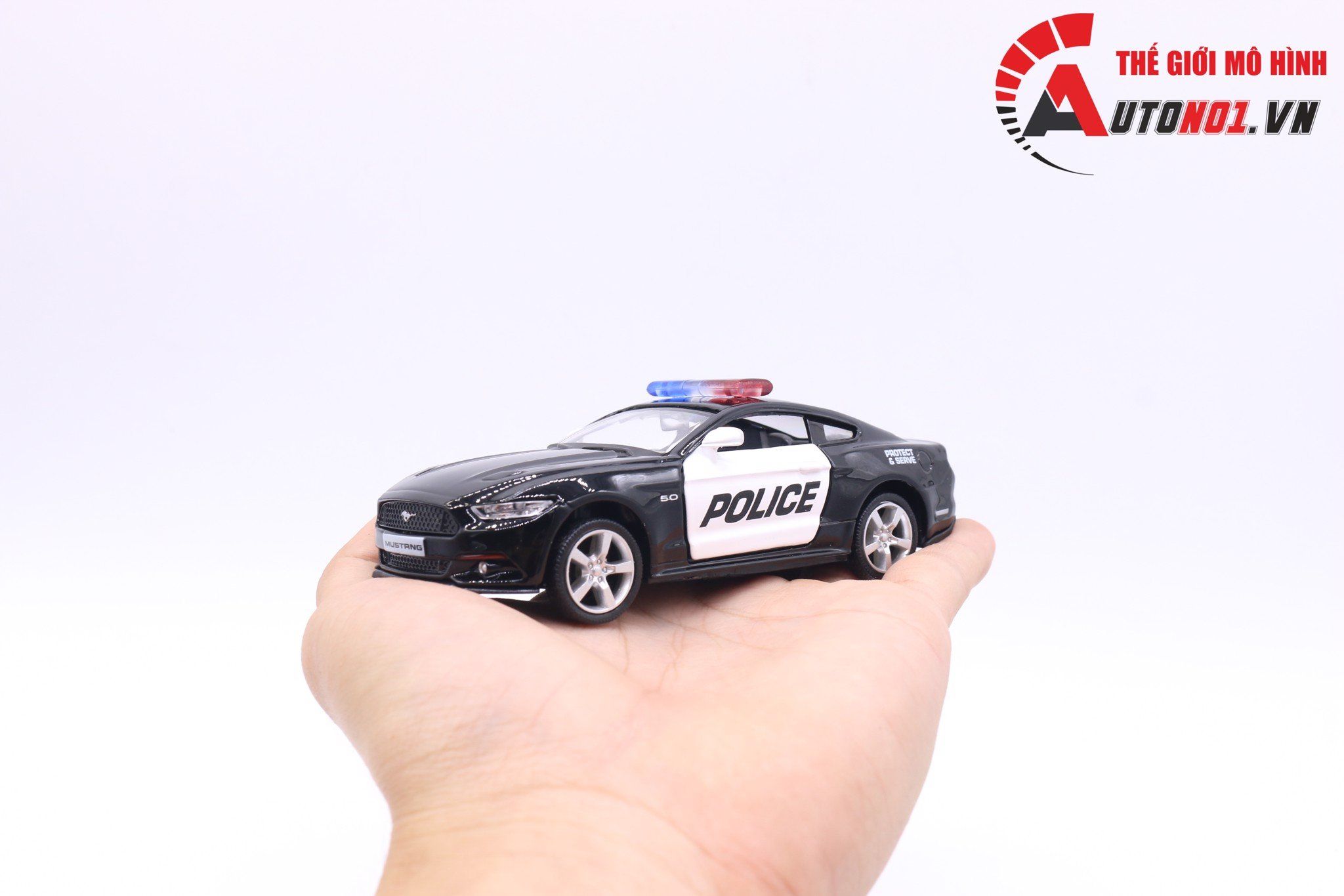  Mô hình xe Ford Mustang Police 1:36 Scale Model 7159 