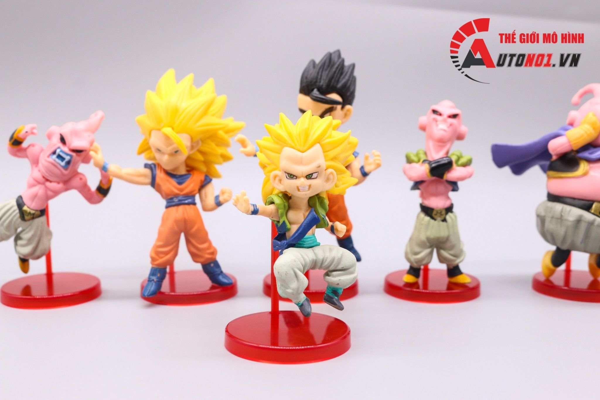  Mô hình nhân vật Dragonball Set 6 Con 9cm 6918 