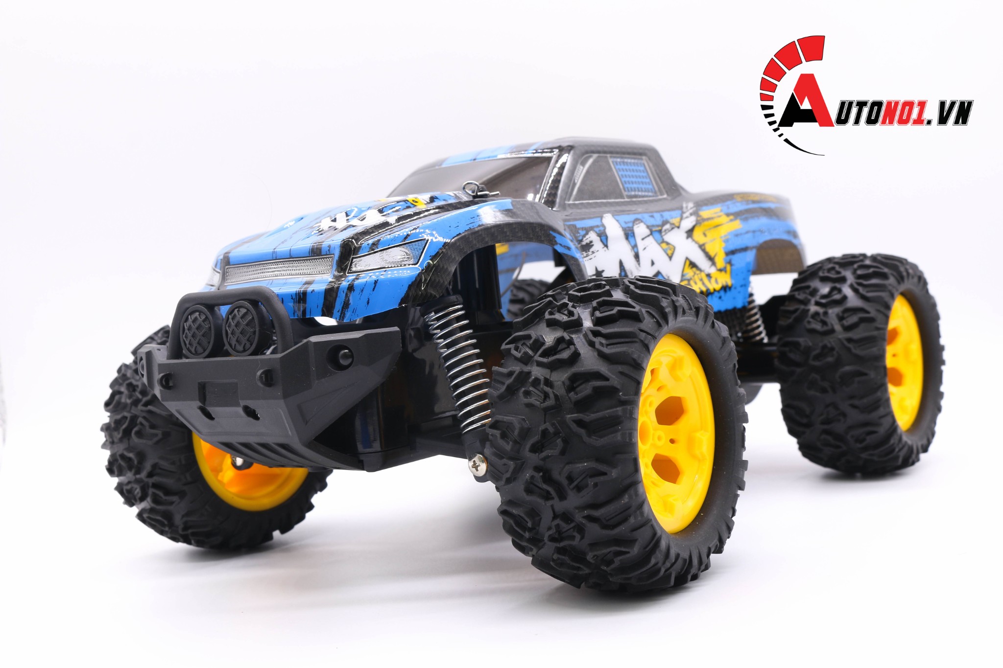 MÔ HÌNH XE ĐIỀU KHIỂN Ô TÔ OFF ROAD MAX EXTREME POWER BLUE 1:12