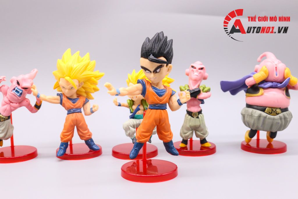 MÔ HÌNH NHÂN VẬT DRAGON BALL SET 6 CON 9CM