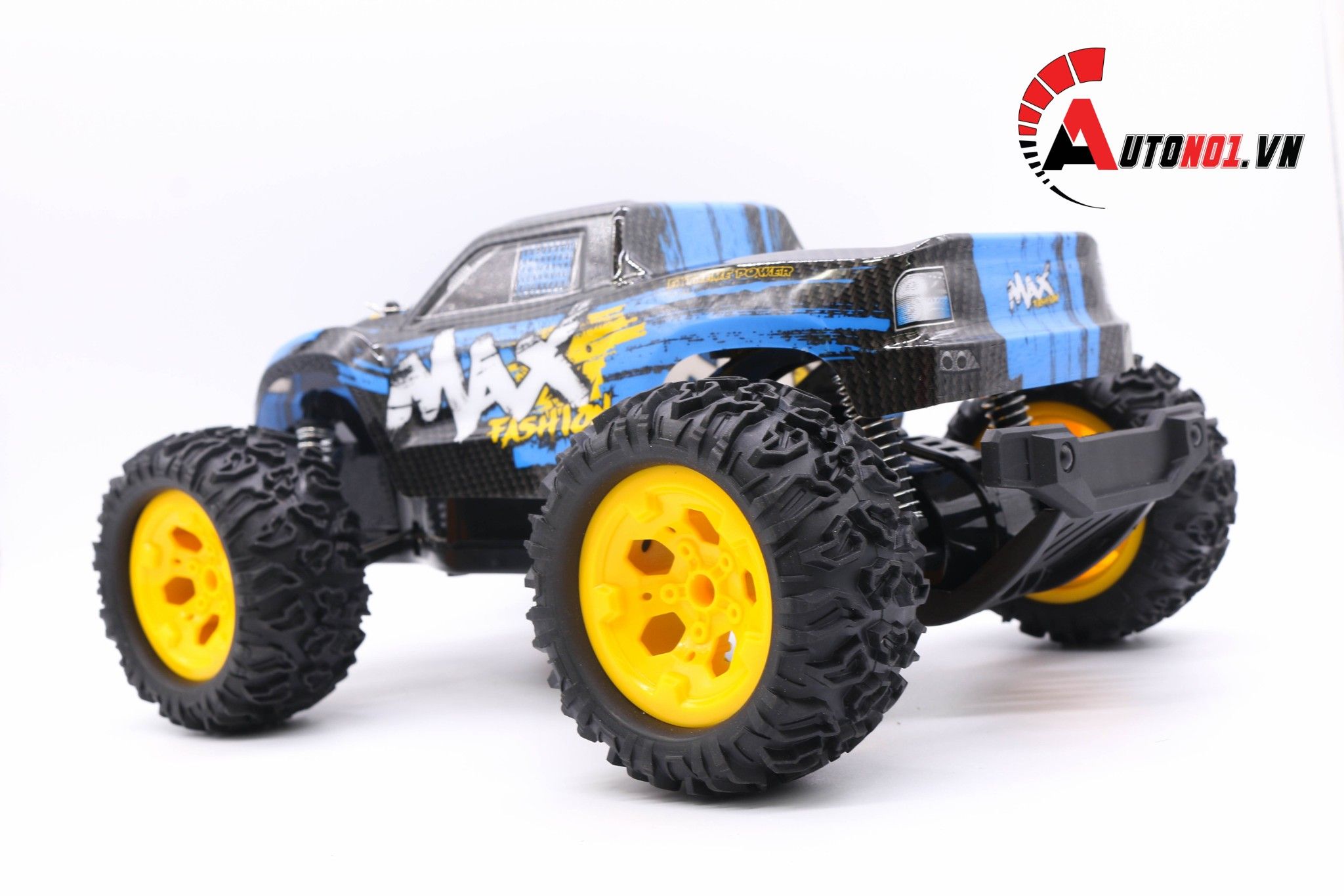  MÔ HÌNH XE ĐIỀU KHIỂN Ô TÔ OFF ROAD MAX EXTREME POWER BLUE 1:12 6458 