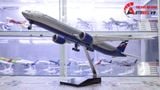  Mô hình máy bay Nga Russia Aeroflot Boeing B777 1:130 có đèn led tự động theo tiếng vỗ tay hoặc chạm MB47031 