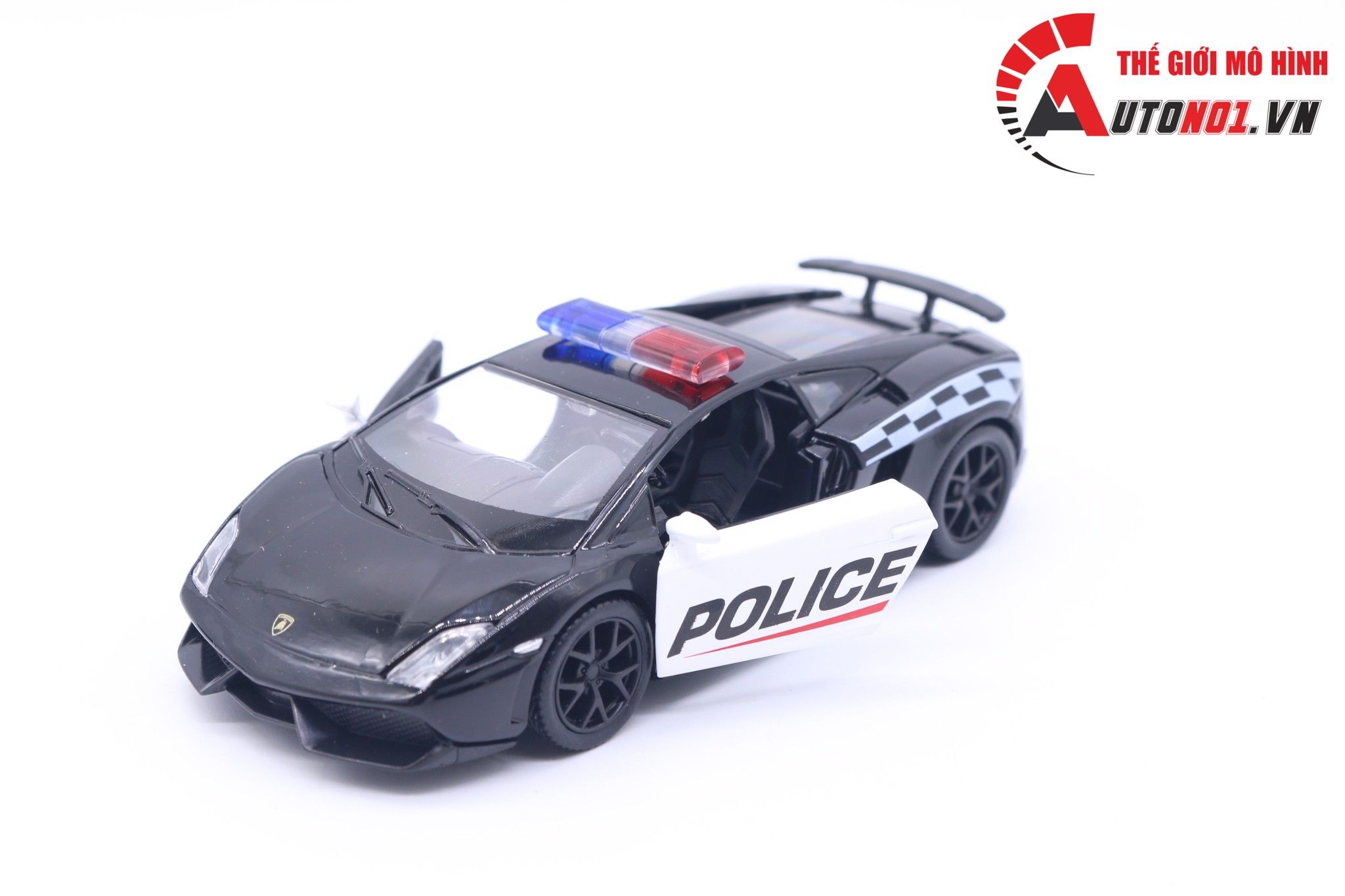  Mô hình xe Lamborghini Gallardo Police 1:36 Scale Model 7157 