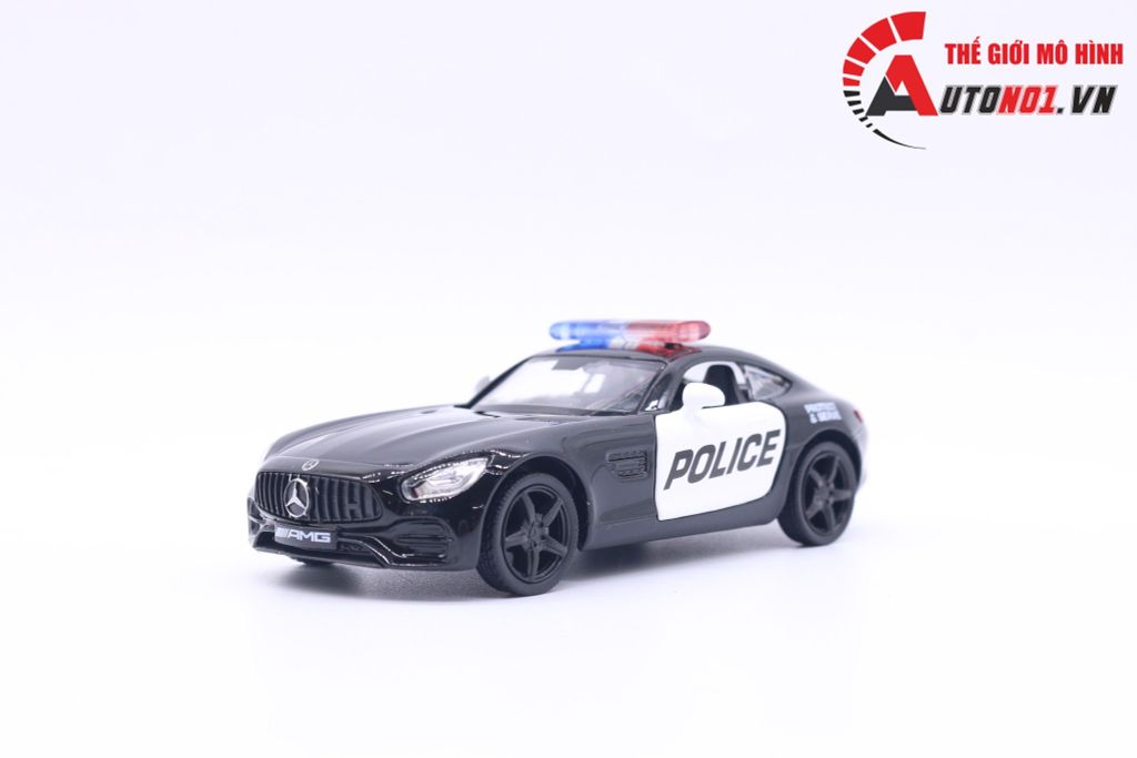 MÔ HÌNH XE MERCEDES BENZ AMG GTS POLICE 1:36 SCALE MODEL 7160