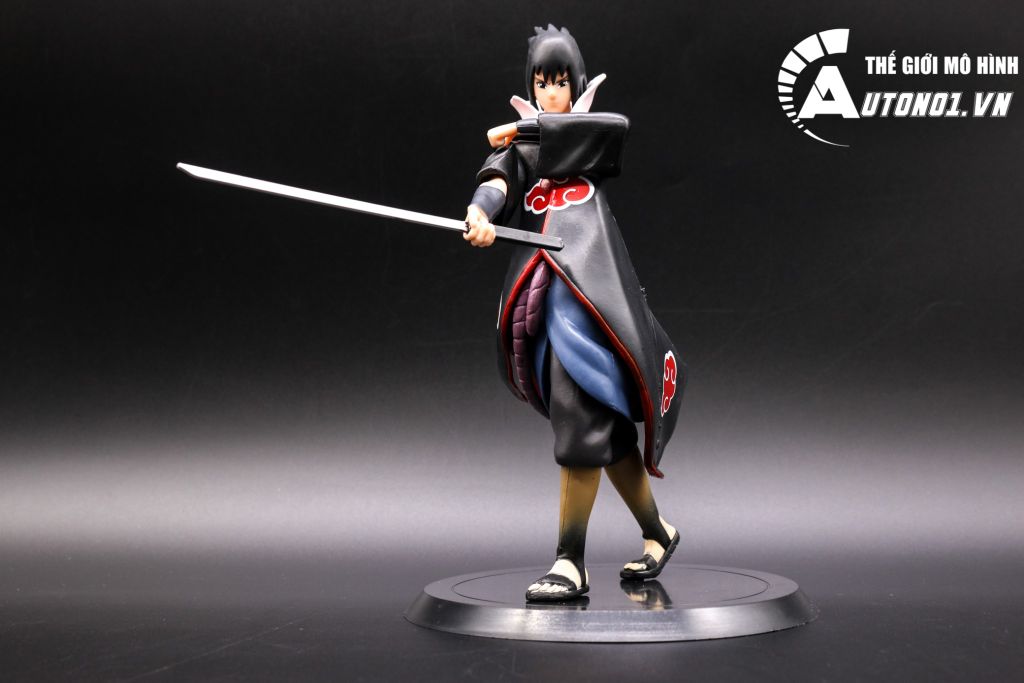 MÔ HÌNH NHÂN VẬT NARUTO SASUKE VÀ HOKAGHE HASHIRAMA 18CM 6662