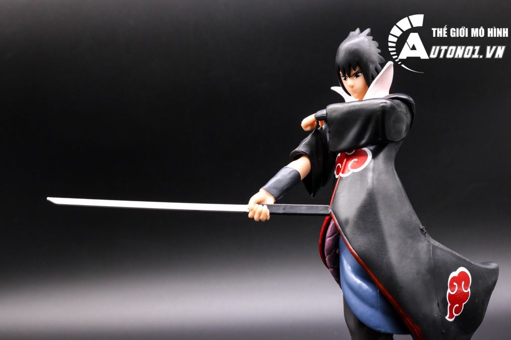 MÔ HÌNH NHÂN VẬT NARUTO SASUKE VÀ HOKAGHE HASHIRAMA 18CM 6662