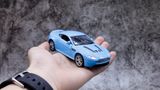  Mô hình xe Aston Martin V12 Vantage Baby Blue 1:36 Welly 7510 