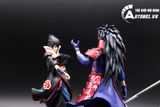  MÔ HÌNH NHÂN VẬT NARUTO SASUKE VÀ UCHIHA MADARA 18CM 