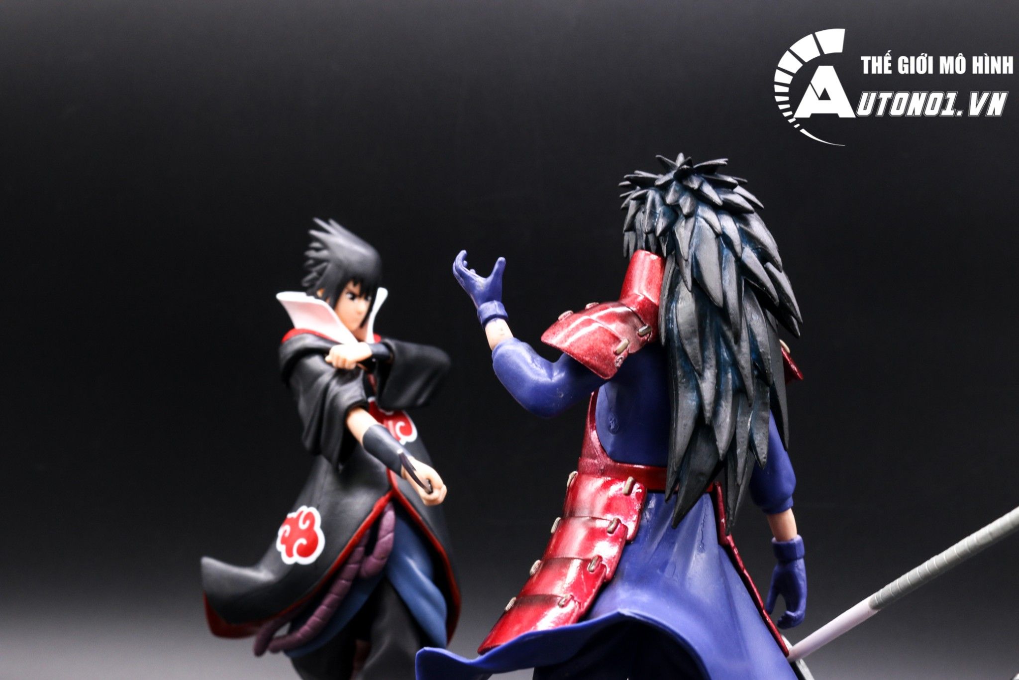  MÔ HÌNH NHÂN VẬT NARUTO SASUKE VÀ UCHIHA MADARA 18CM 