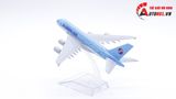  Mô hình máy bay Korean Air Airbus A380 16cm MB16091 