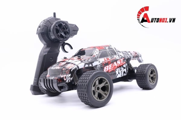  MÔ HÌNH XE ĐIỀU KHIỂN Ô TÔ OFF ROAD BEAST RED 1:18 HÃNG DEERMAN 6079 