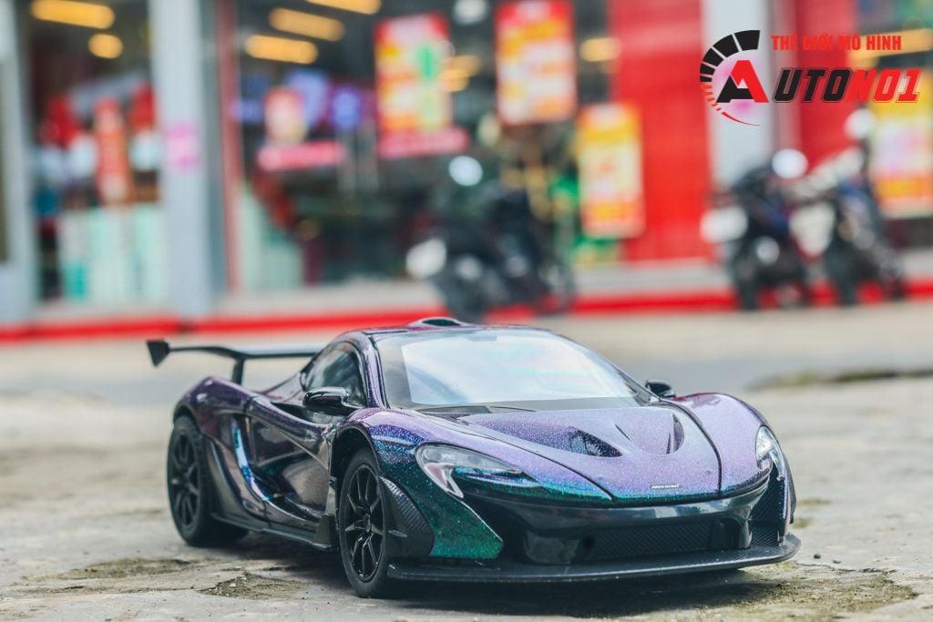  Mô hình xe đua Mclaren P1 full open - có âm thanh - đèn tỉ lệ 1:24 Alloy model OT24033 