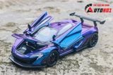  Mô hình xe đua Mclaren P1 full open - có âm thanh - đèn tỉ lệ 1:24 Alloy model OT24033 
