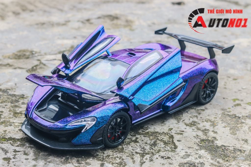  Mô hình xe đua Mclaren P1 full open - có âm thanh - đèn tỉ lệ 1:24 Alloy model OT24033 