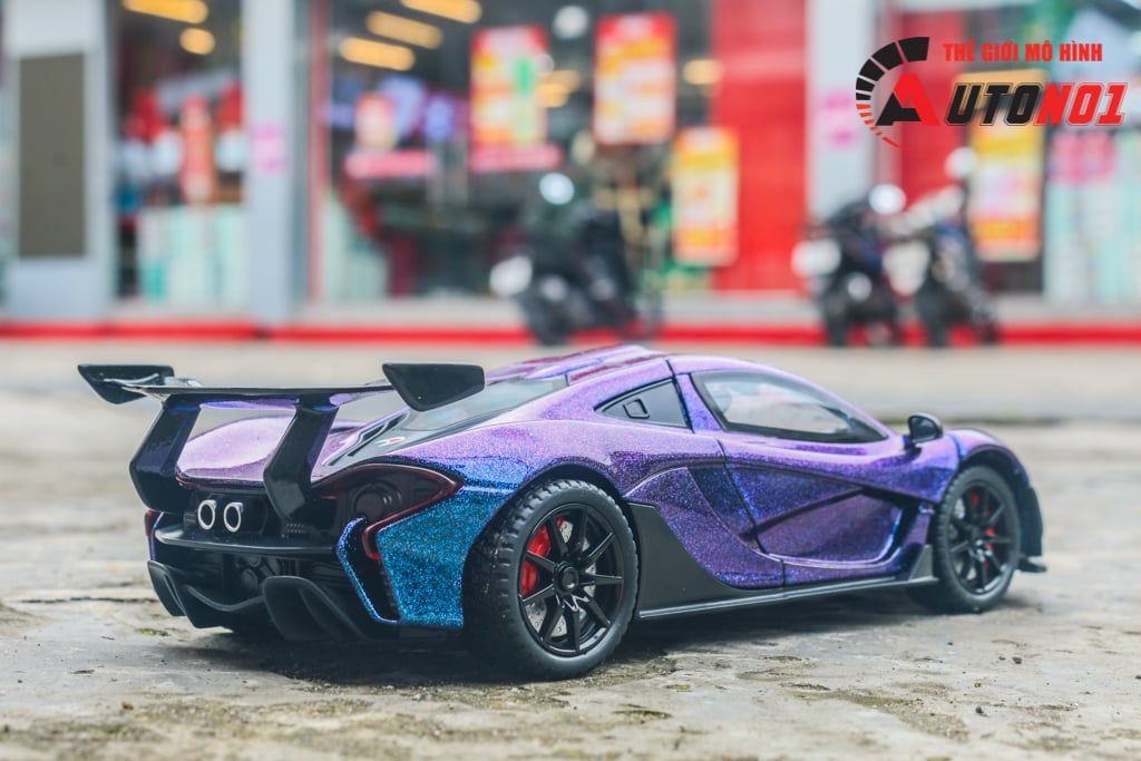  Mô hình xe đua Mclaren P1 full open - có âm thanh - đèn tỉ lệ 1:24 Alloy model OT24033 