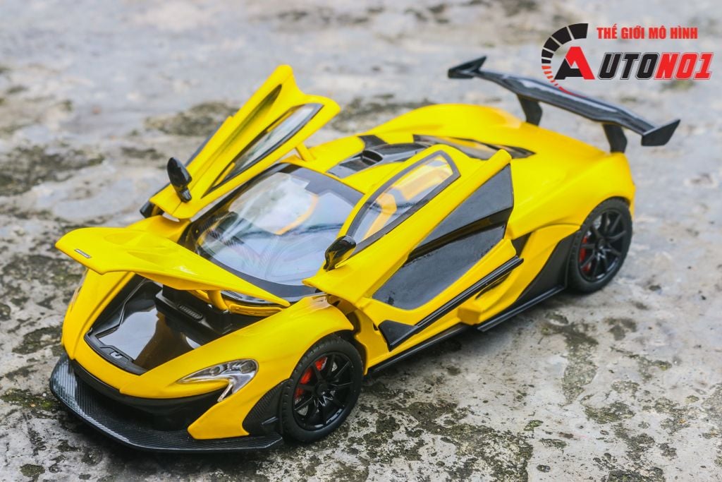  Mô hình xe đua Mclaren P1 full open - có âm thanh - đèn tỉ lệ 1:24 Alloy model OT24033 