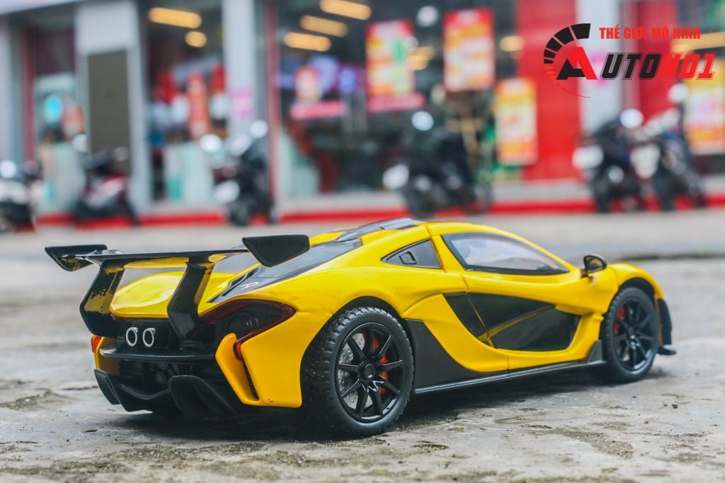  Mô hình xe đua Mclaren P1 full open - có âm thanh - đèn tỉ lệ 1:24 Alloy model OT24033 