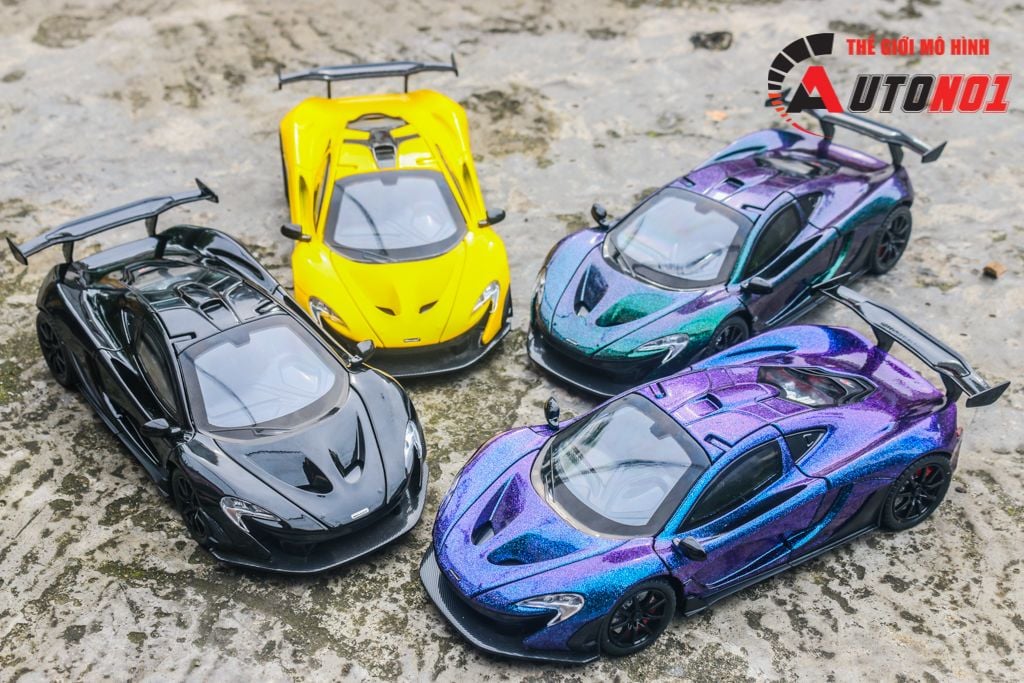  Mô hình xe đua Mclaren P1 full open - có âm thanh - đèn tỉ lệ 1:24 Alloy model OT24033 