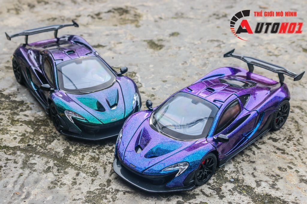  Mô hình xe đua Mclaren P1 full open - có âm thanh - đèn tỉ lệ 1:24 Alloy model OT24033 