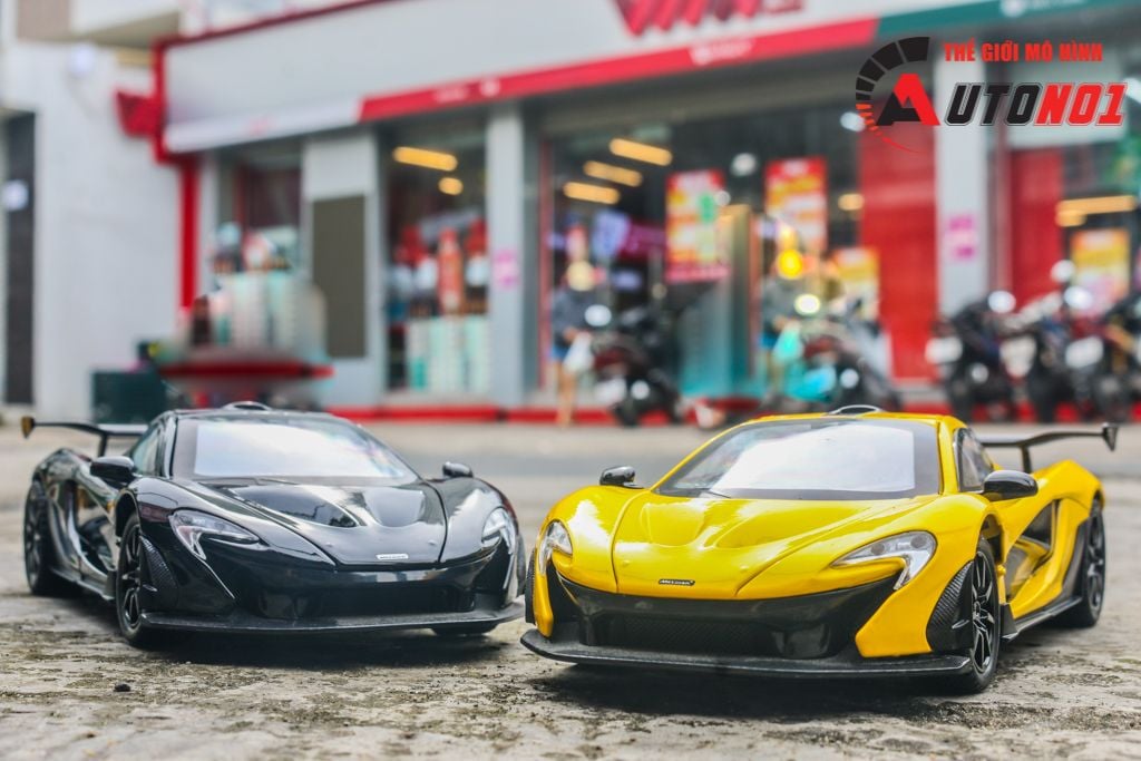  Mô hình xe đua Mclaren P1 full open - có âm thanh - đèn tỉ lệ 1:24 Alloy model OT24033 