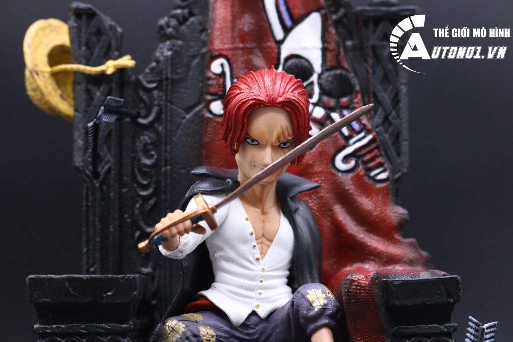 MÔ HÌNH NHÂN VẬT ONE PIECE TỨ HOÀNG SHANKS 24CM 6672