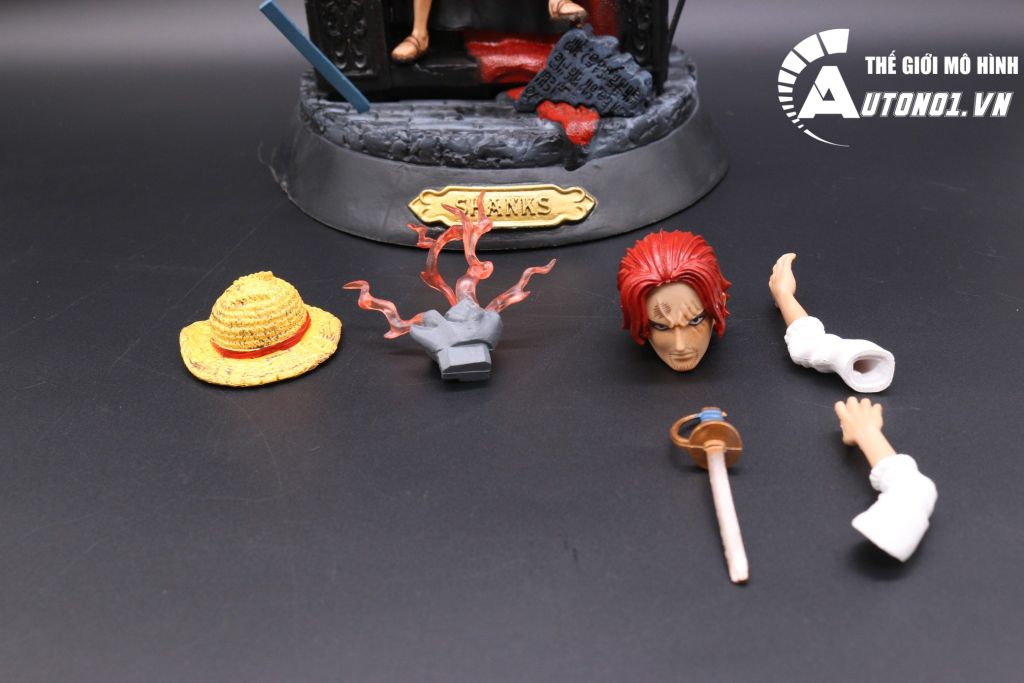 MÔ HÌNH NHÂN VẬT ONE PIECE TỨ HOÀNG SHANKS 24CM 6672