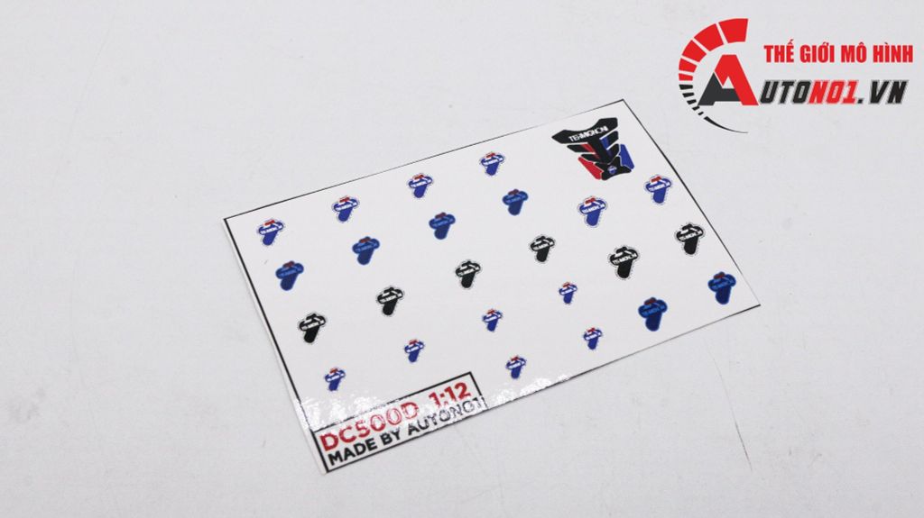 DECAL NƯỚC TERMIGNONI 1:12 AUTONO1 DC500D