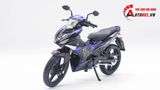  Mô hình xe Yamaha Exciter y15zr độ tem Monster blue tỉ lệ 1:12 Dealer D237C 