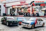  Mô hình xe BMW M3 series racing full open - full kính - đánh lái được tỉ lệ 1:24 JinliFang OT24039 