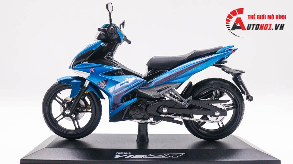 Mô hình xe Yamaha Exciter y15zr độ tem blue tỉ lệ 1:12 D237B