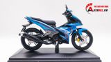  Mô hình xe Yamaha Exciter y15zr độ tem blue tỉ lệ 1:12 Dealer D237B 