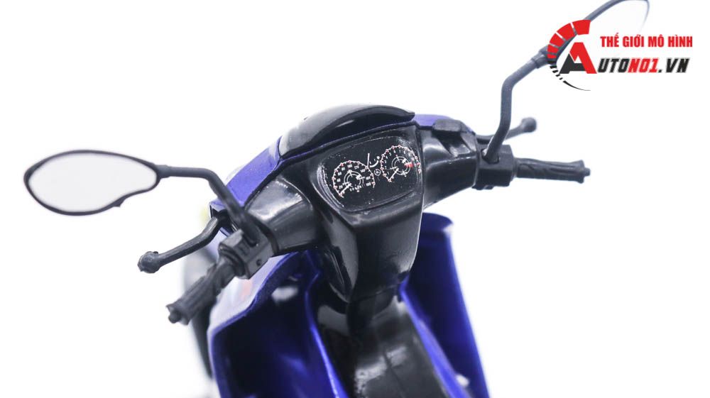 Mô hình xe Yamaha yaz 125zr độ tem Go tỉ lệ 1:12 D236A