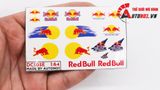  Decal nước decal nước Red Bull Racing 1:64 Autono1 DC503E 