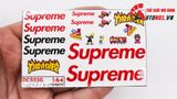  Decal nước trang trí Supreme Thrasher dán mọi nền màu cho xe mô hình tỉ lệ 1:64 DC503 