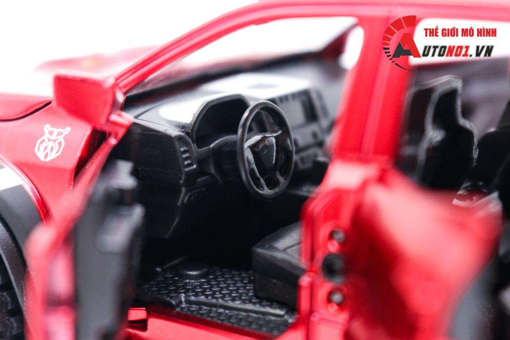 MÔ HÌNH XE MERCEDES X-CLASS 6X6 RED 1:32 CHIMEI MODEL 6925