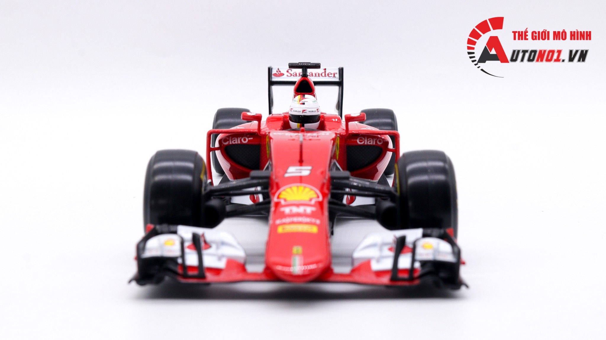  Xe mô hình Ferrari F1 Sf15-T No.5 S.Vettel 2015 1:18 Bburago 1672 