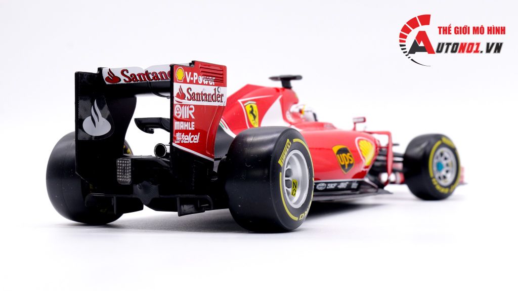 XE MÔ HÌNH FERRARI F1 SF15-T NO.5 S.VETTEL 2015 1:18 BBURAGO 1672