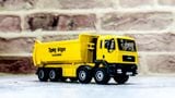  Mô hình xe tải tự đổ bằng kim loại tỉ lệ 1:50 KDW Kaidiwei 1385 