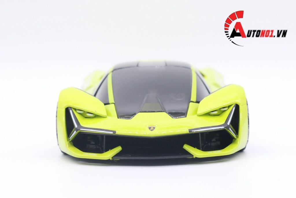 MÔ HÌNH XE LAMBORGHINI TERZO MILENNIO GREEN 1:24 BBURAGO 6462