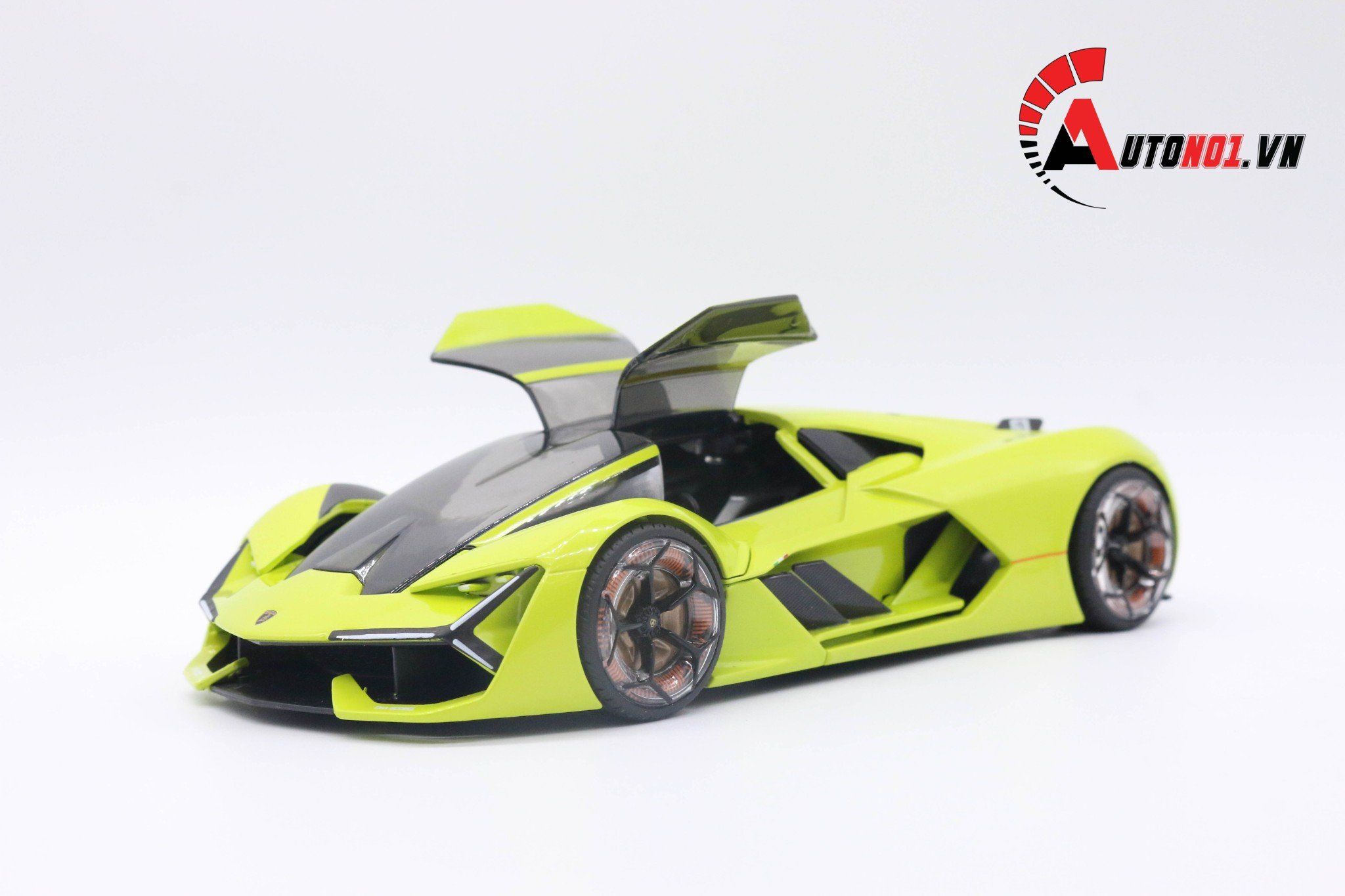  Mô hình xe Lamborghini Terzo Milennio Green 1:24 Bburago 6462 