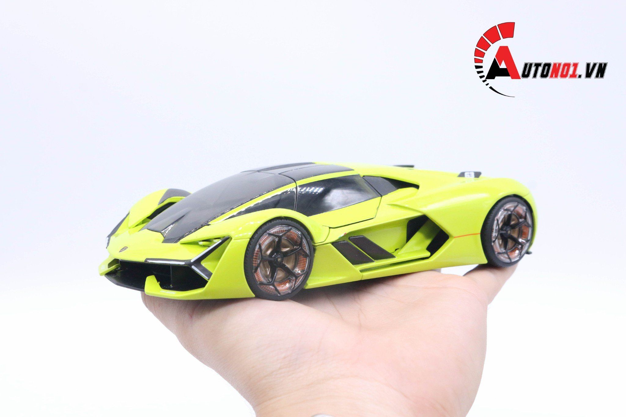  Mô hình xe Lamborghini Terzo Milennio Green 1:24 Bburago 6462 