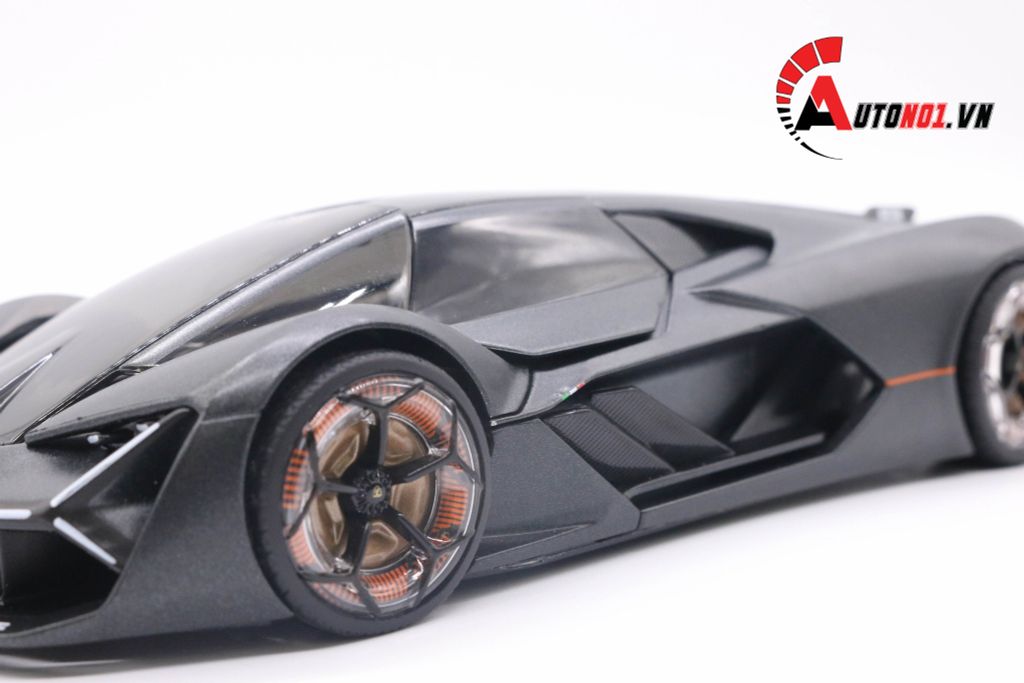 MÔ HÌNH XE LAMBORGHINI TERZO MILENNIO GREY 1:24 BBURAGO 6461