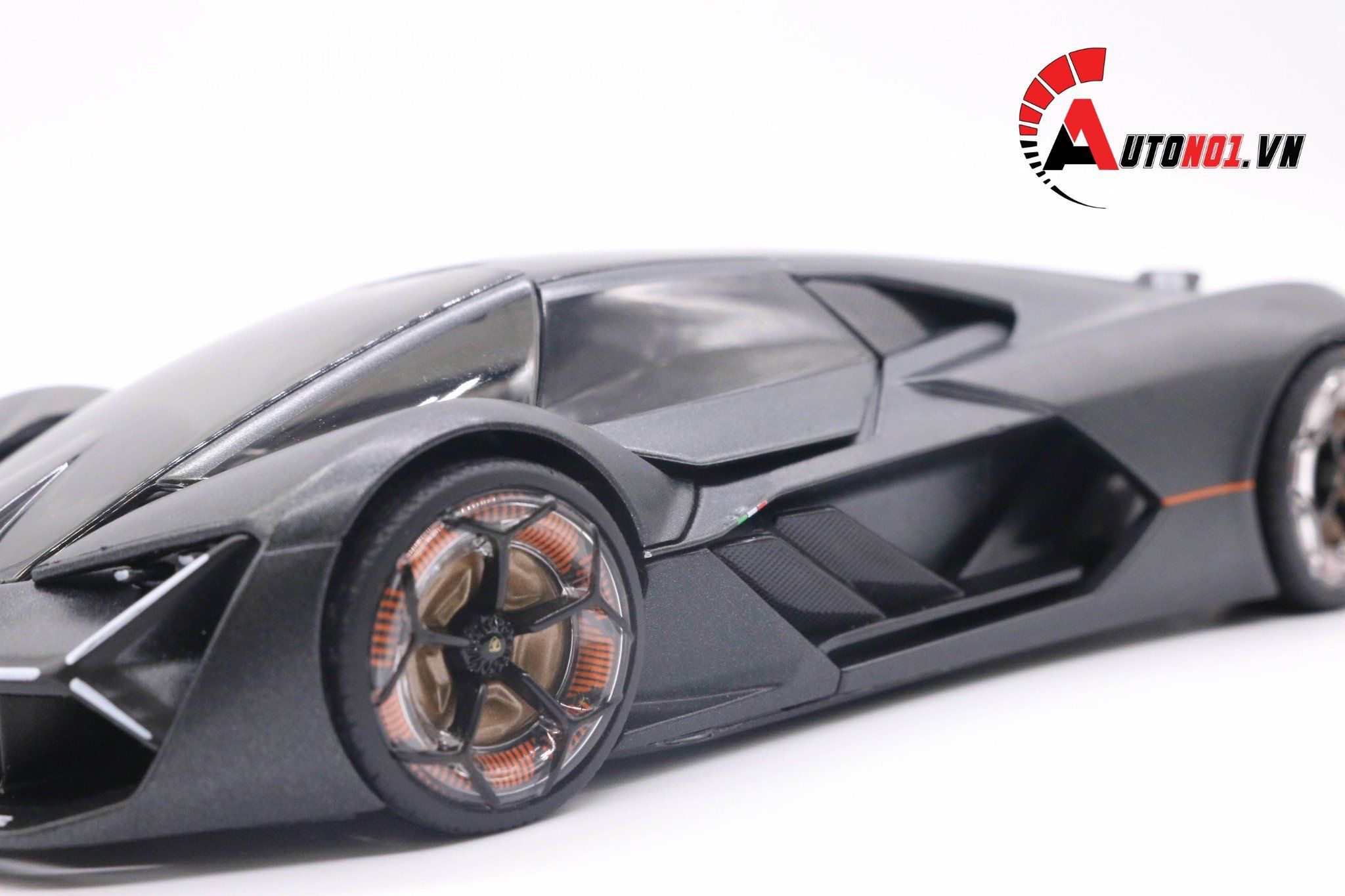  MÔ HÌNH XE LAMBORGHINI TERZO MILENNIO GREY 1:24 BBURAGO 6461 