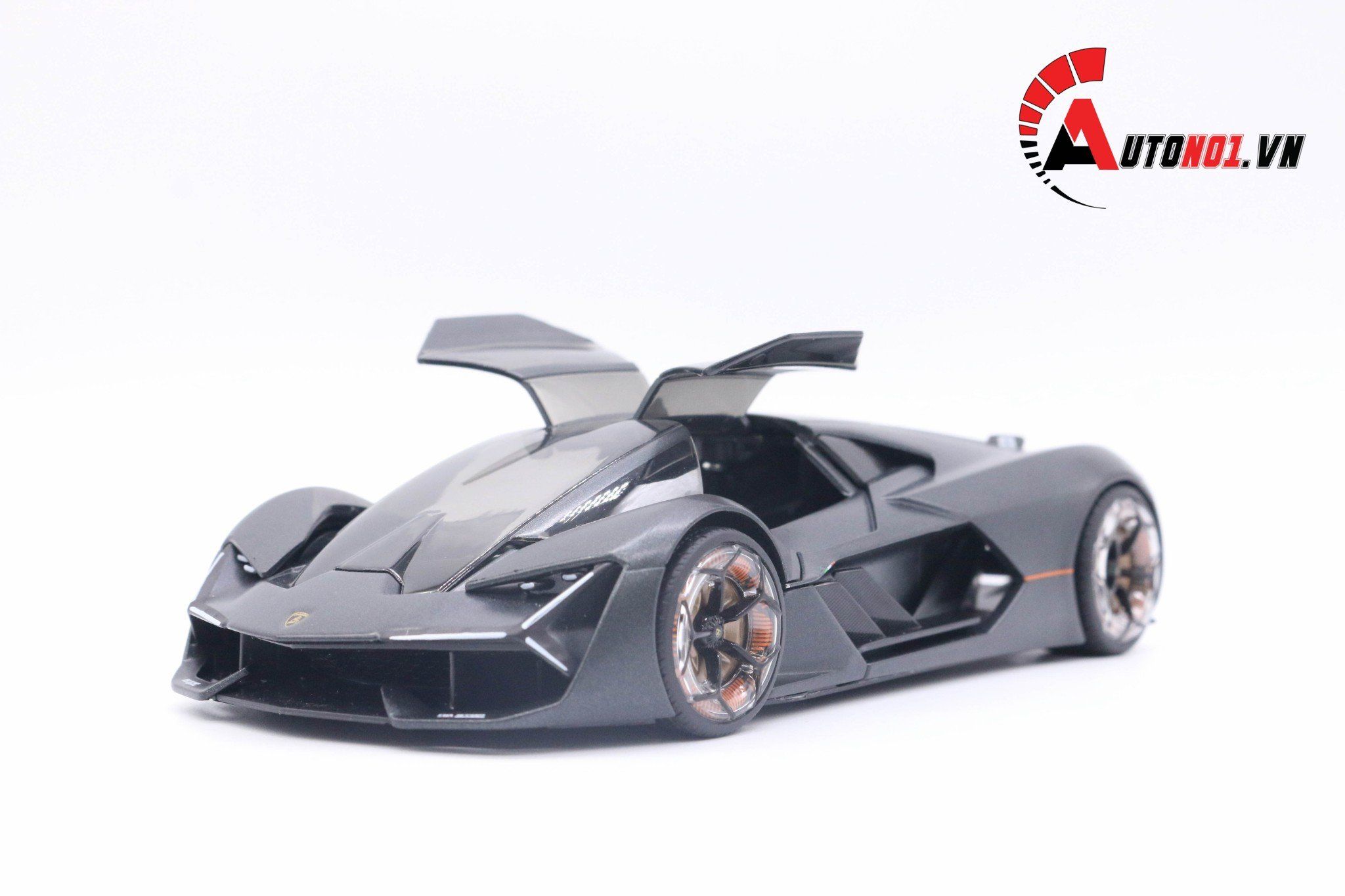  MÔ HÌNH XE LAMBORGHINI TERZO MILENNIO GREY 1:24 BBURAGO 6461 