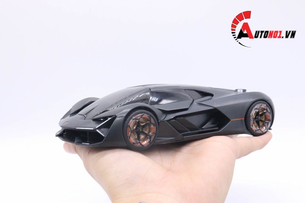 MÔ HÌNH XE LAMBORGHINI TERZO MILENNIO GREY 1:24 BBURAGO 6461