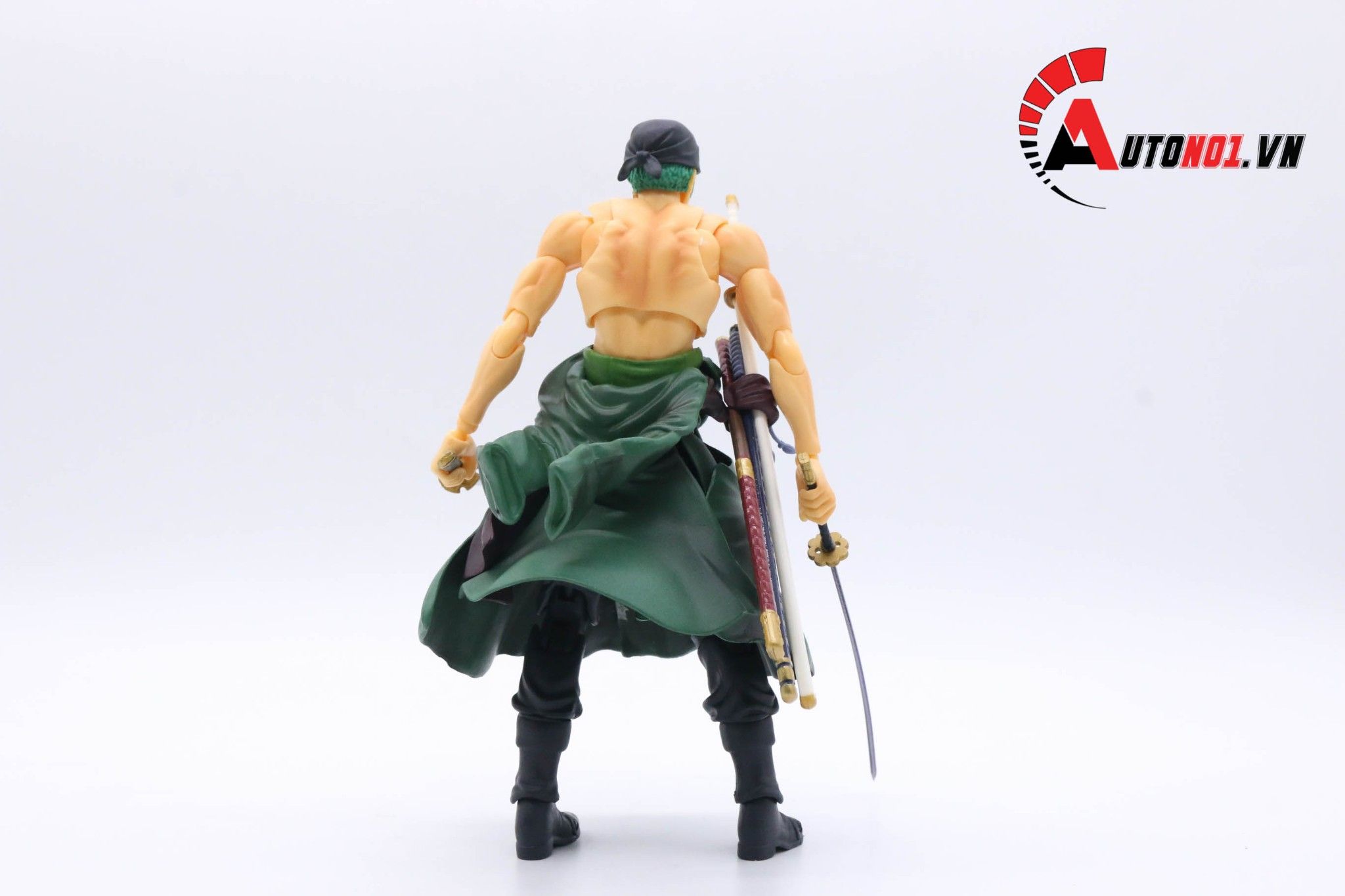  MÔ HÌNH NHÂN VẬT ONEPIECE RORONOA ZORO ACTION 18CM 6023 