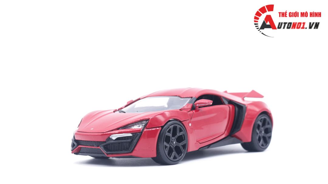  Mô hình xe Fast & Furious FF Lykan Hypersport 1:24 Jada OT090 