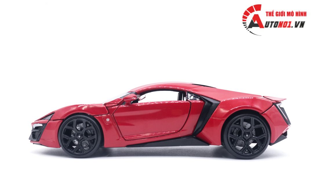  Mô hình xe Fast & Furious FF Lykan Hypersport 1:24 Jada OT090 